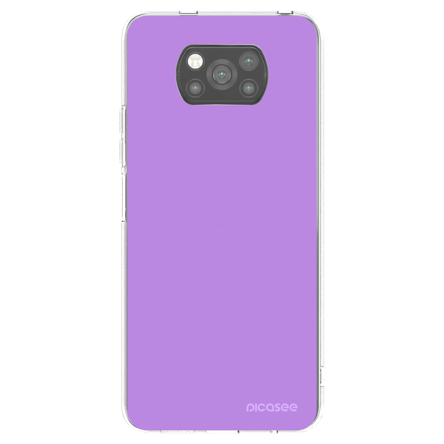 Picasee Xiaomi Poco X3 Pro Hülle - Schwarzes Silikon - Mystic Melody