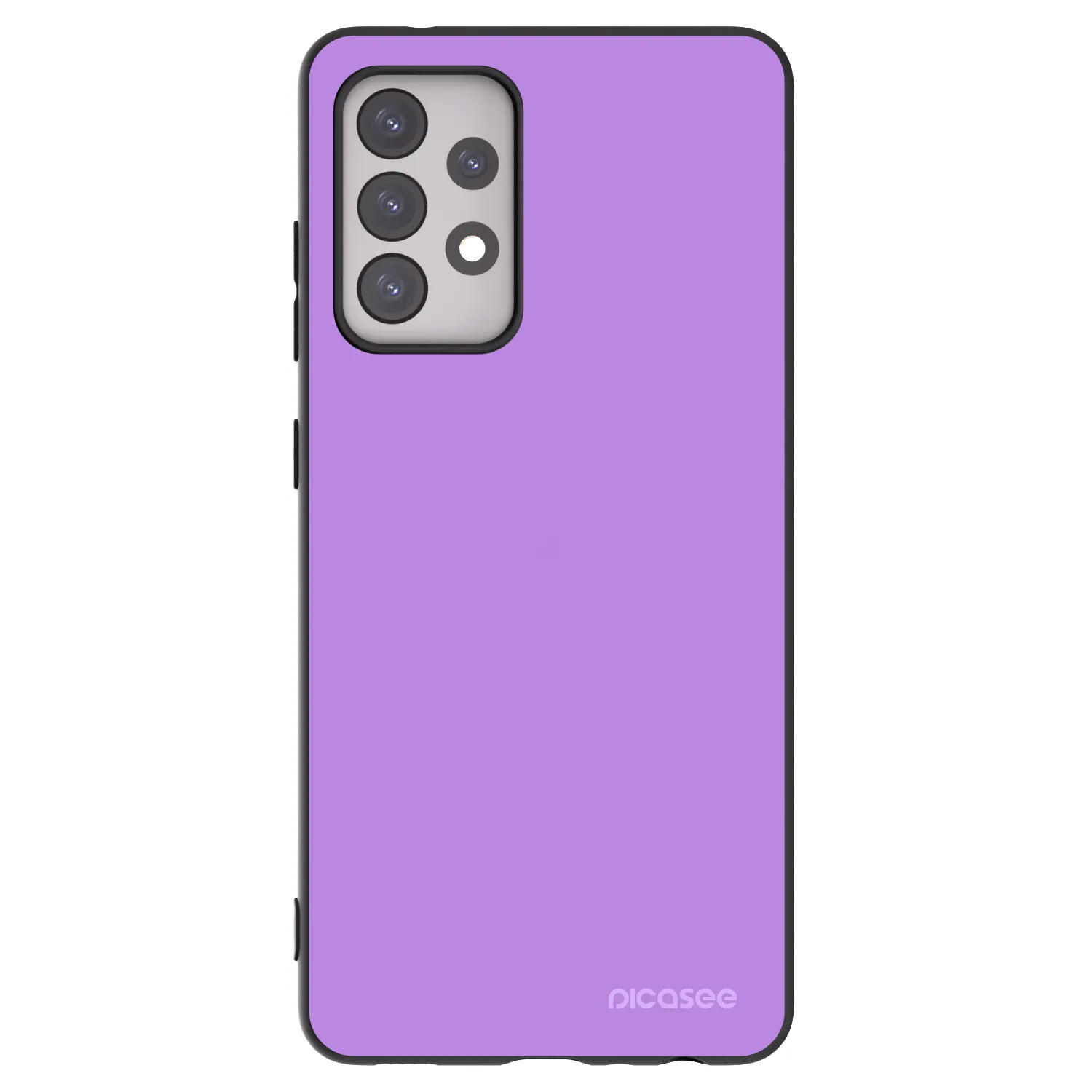 Picasee Samsung Galaxy A52s 5G A528B Hülle - Schwarzes Silikon - Mystic Melody