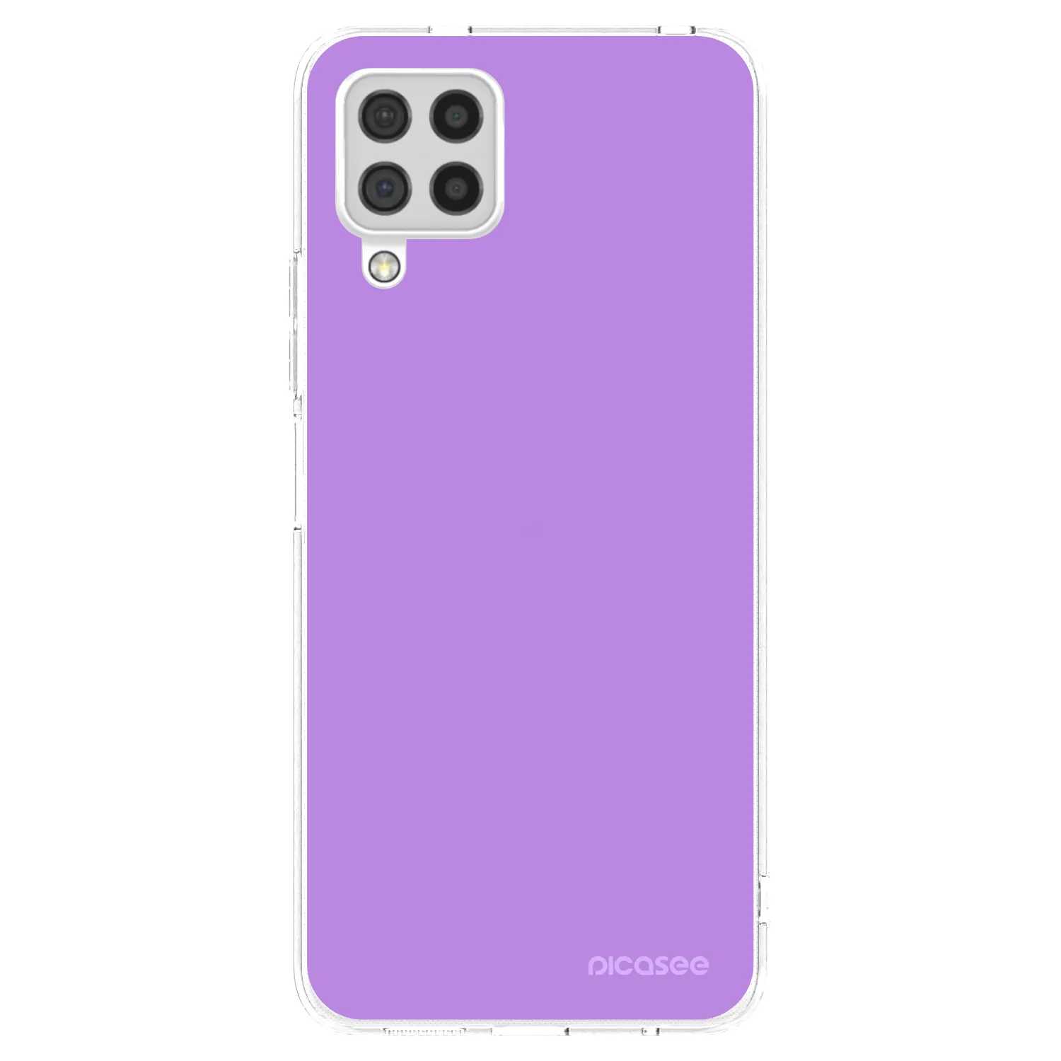 Picasee Samsung Galaxy A22 A225F 4G Hülle - Transparentes Silikon - Mystic Melody