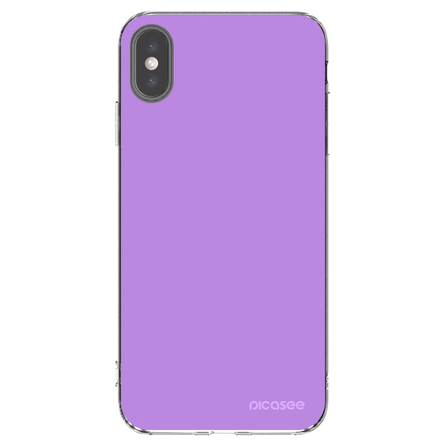 Picasee Apple iPhone XS Max Hülle - Transparentes Silikon - Mystic Melody