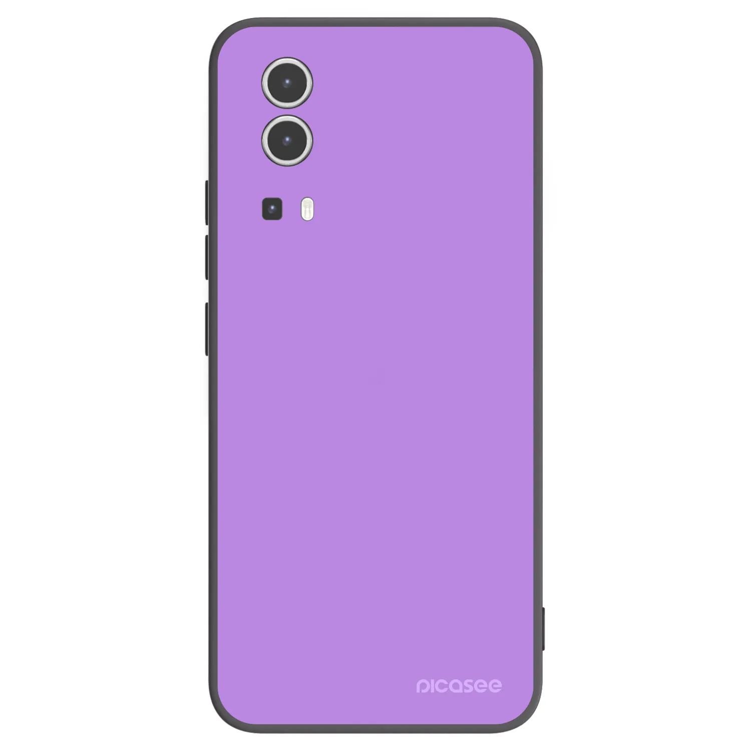 Picasee Vivo Y72 5G Hülle - Schwarzes Silikon - Mystic Melody