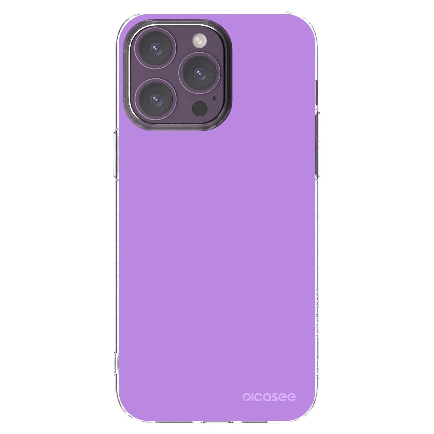 Picasee Apple iPhone 14 Pro Max Hülle - Transparentes Silikon - Mystic Melody