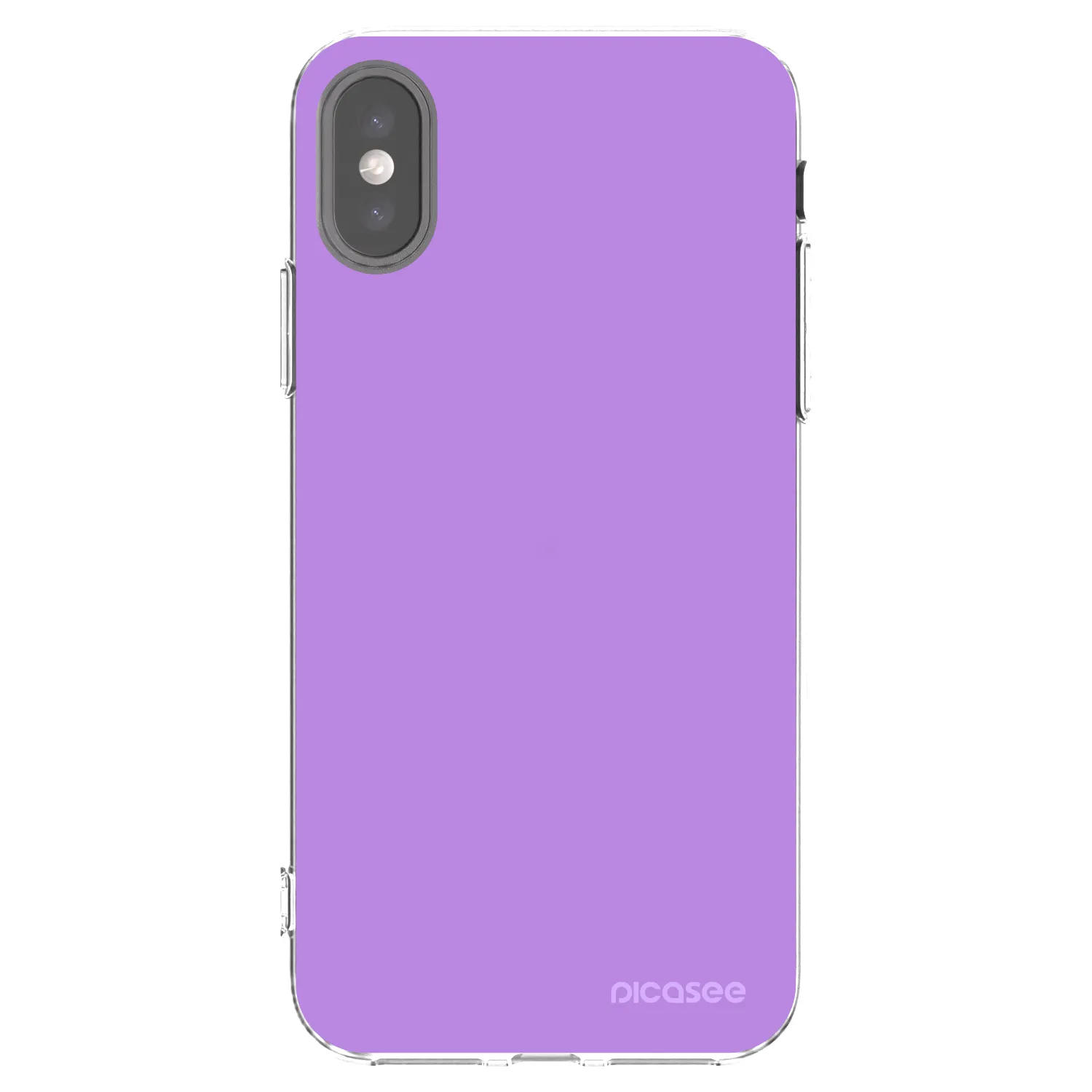 Picasee Apple iPhone X/XS Hülle - Transparentes Silikon - Mystic Melody