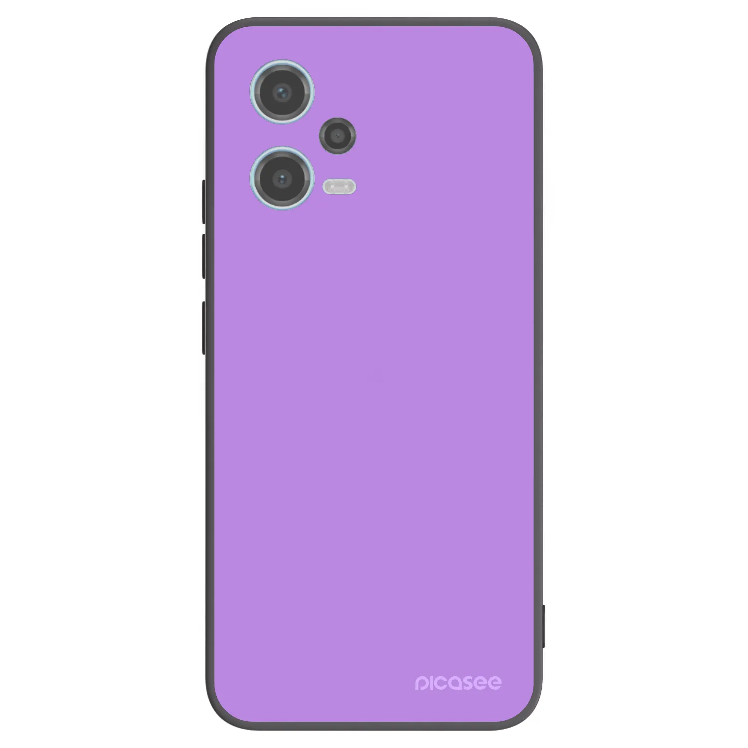 Picasee Xiaomi Redmi Note 12 5G Hülle - Schwarzes Silikon - Mystic Melody