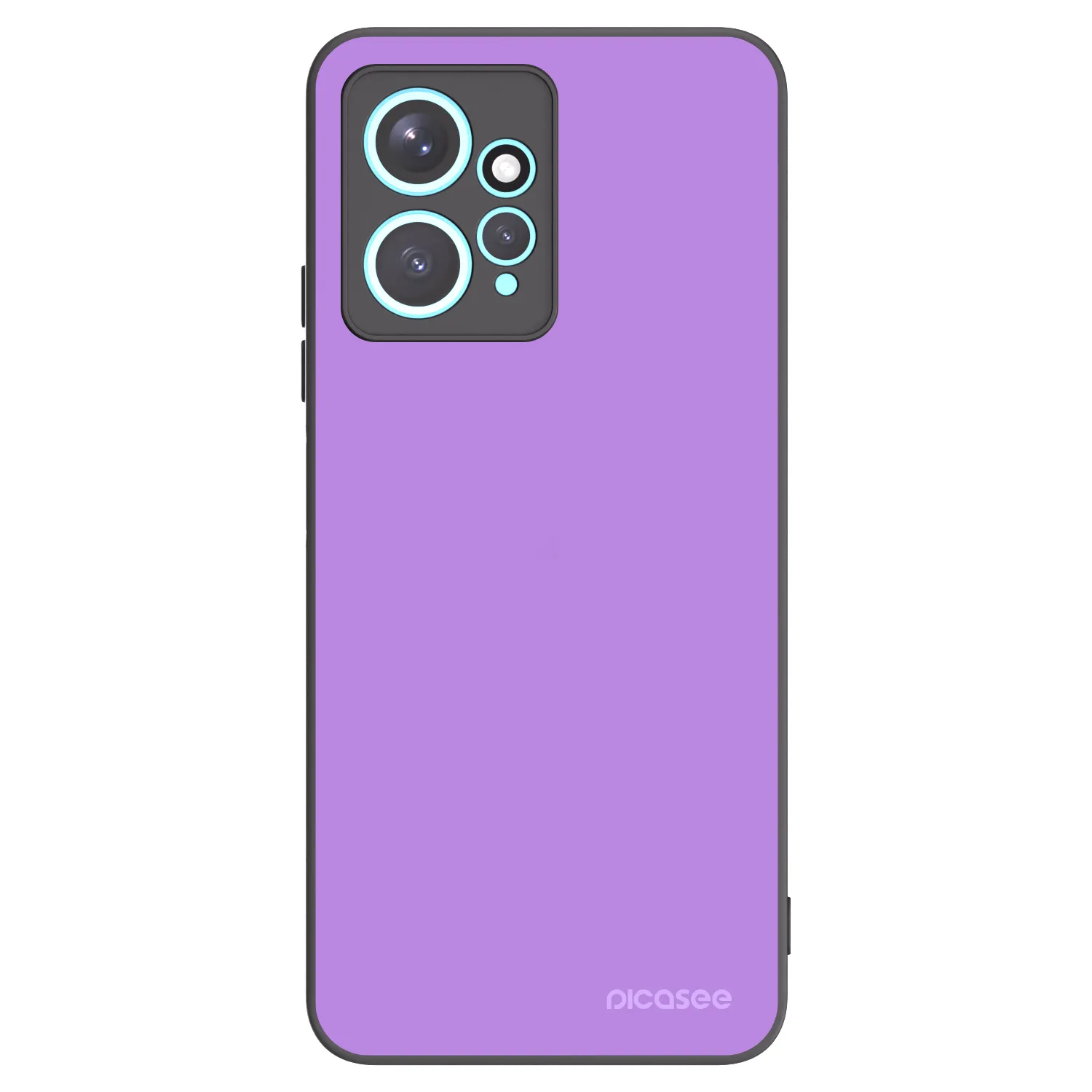 Picasee Xiaomi Redmi Note 12 4G Hülle - Schwarzes Silikon - Mystic Melody