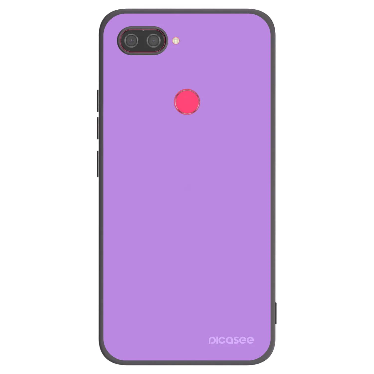 Picasee Xiaomi Mi 8 Lite Hülle - Schwarzes Silikon - Mystic Melody