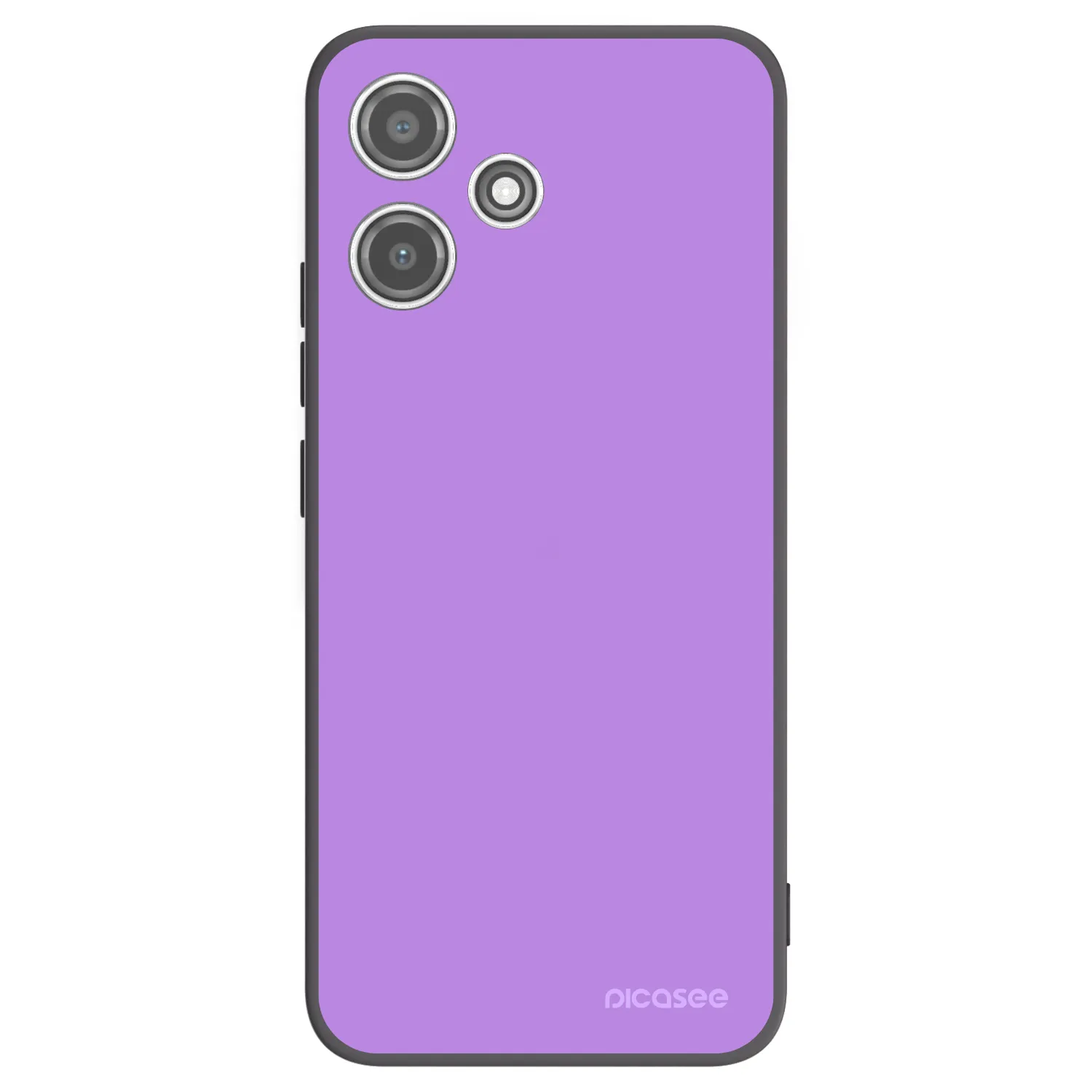 Picasee Xiaomi Redmi 12 5G Hülle - Schwarzes Silikon - Mystic Melody