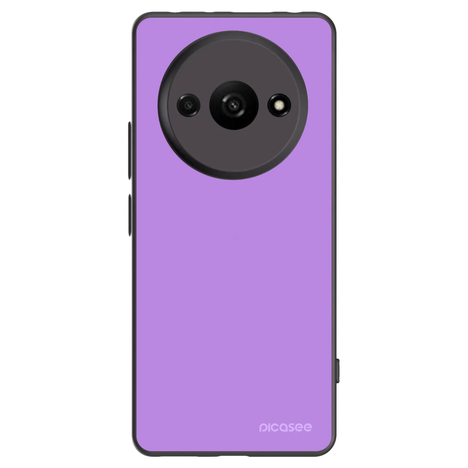 Picasee Xiaomi Redmi A3 Hülle - Schwarzes Silikon - Mystic Melody