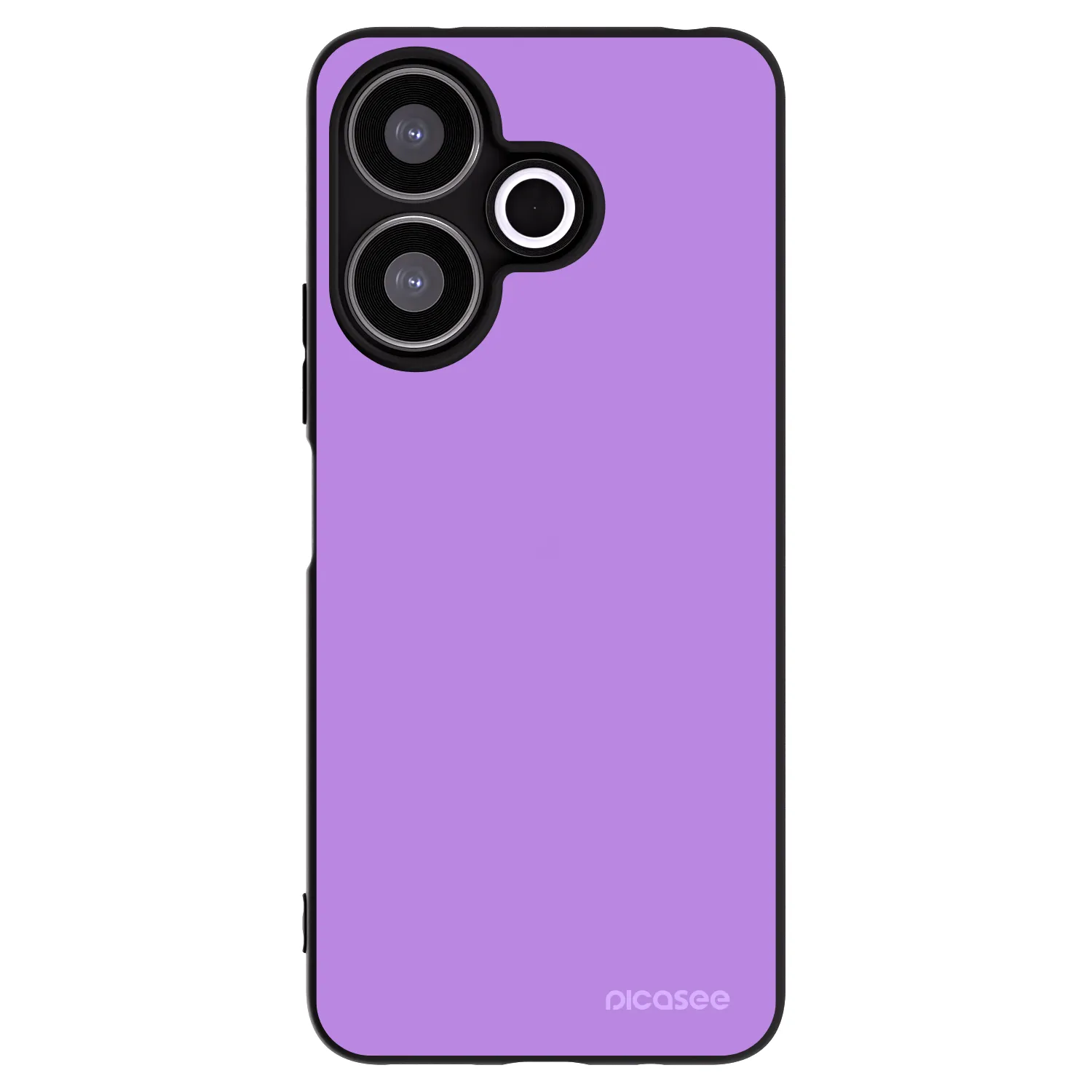 Picasee Xiaomi Redmi 13 4G Hülle - Schwarzes Silikon - Mystic Melody