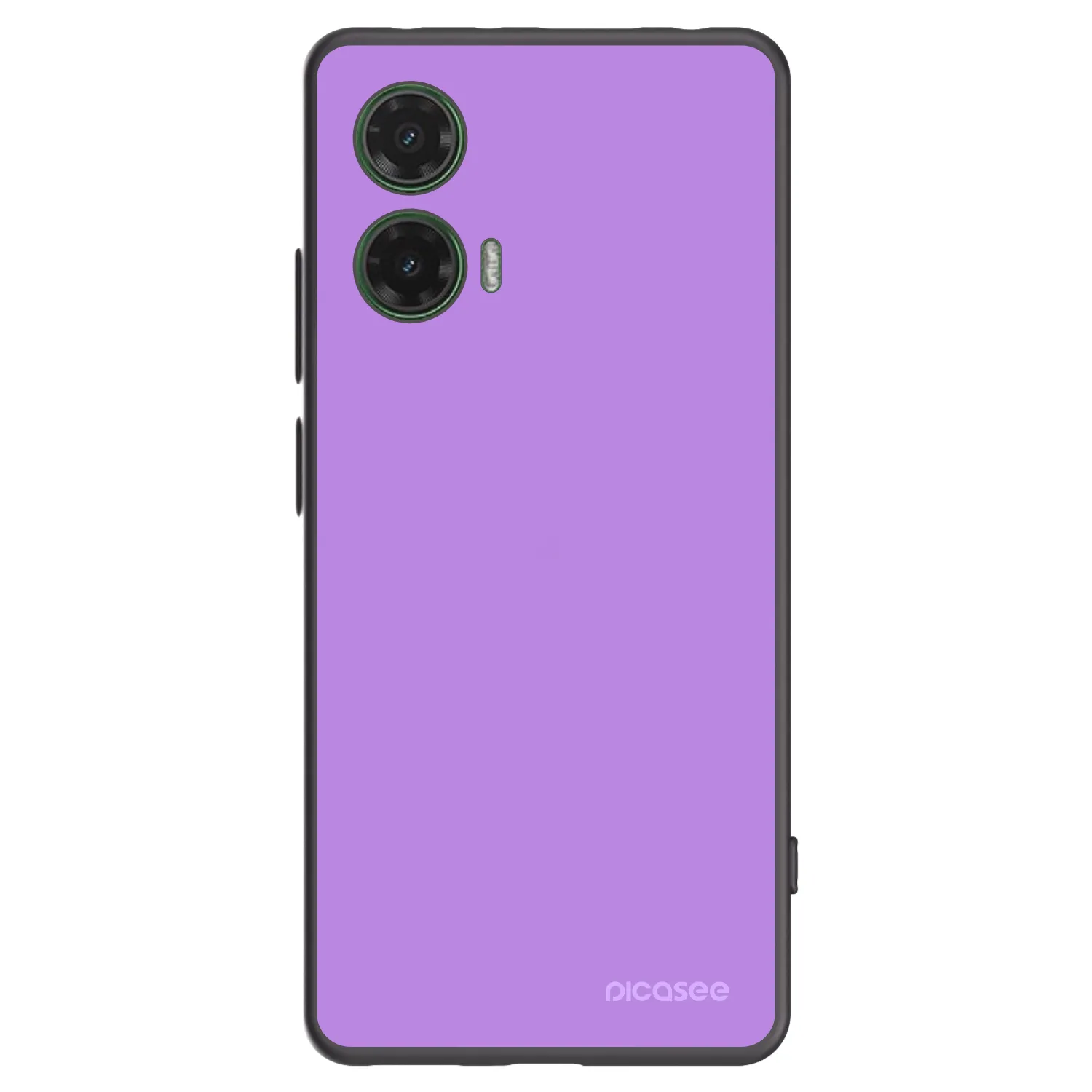 Picasee Motorola Moto G35 5G Hülle - Schwarzes Silikon - Mystic Melody