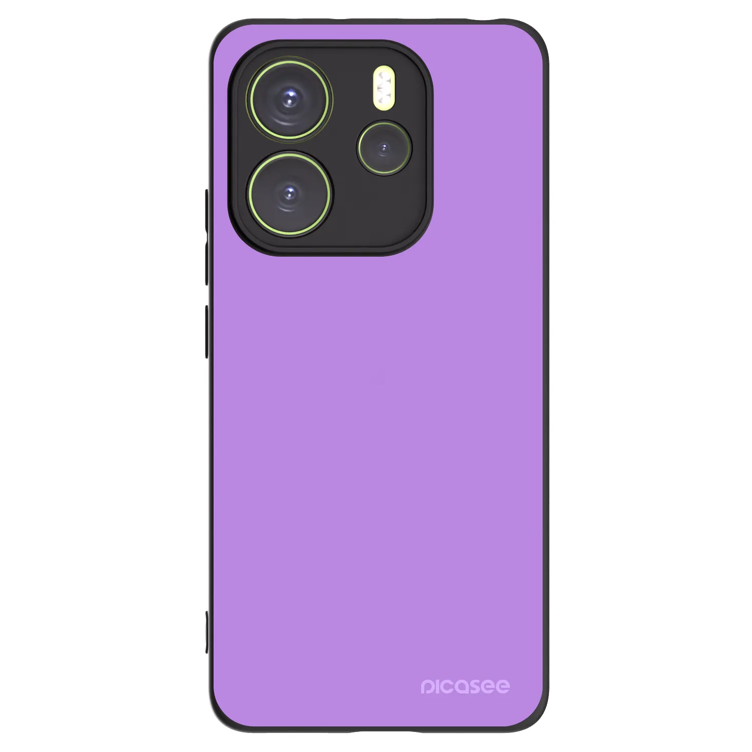 Picasee Xiaomi Redmi Note 14 4G Hülle - Schwarzes Silikon - Mystic Melody