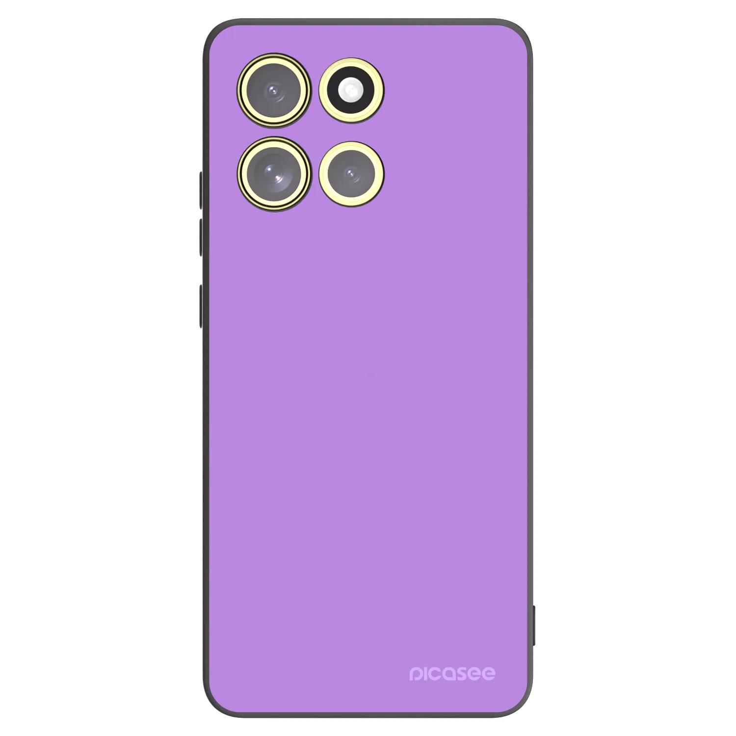 Picasee Motorola Moto G86 Power 5G Hülle - Schwarzes Silikon - Mystic Melody