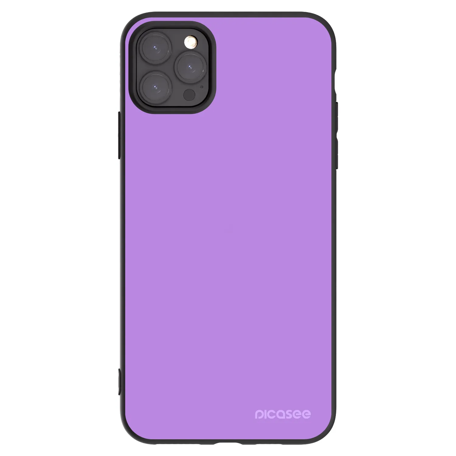 Picasee Apple iPhone 11 Pro Max Hülle - Schwarzes Silikon - Mystic Melody