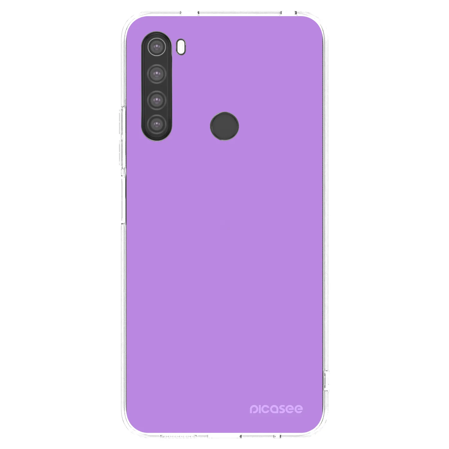 Picasee Xiaomi Redmi Note 8 Hülle - Transparentes Silikon - Mystic Melody