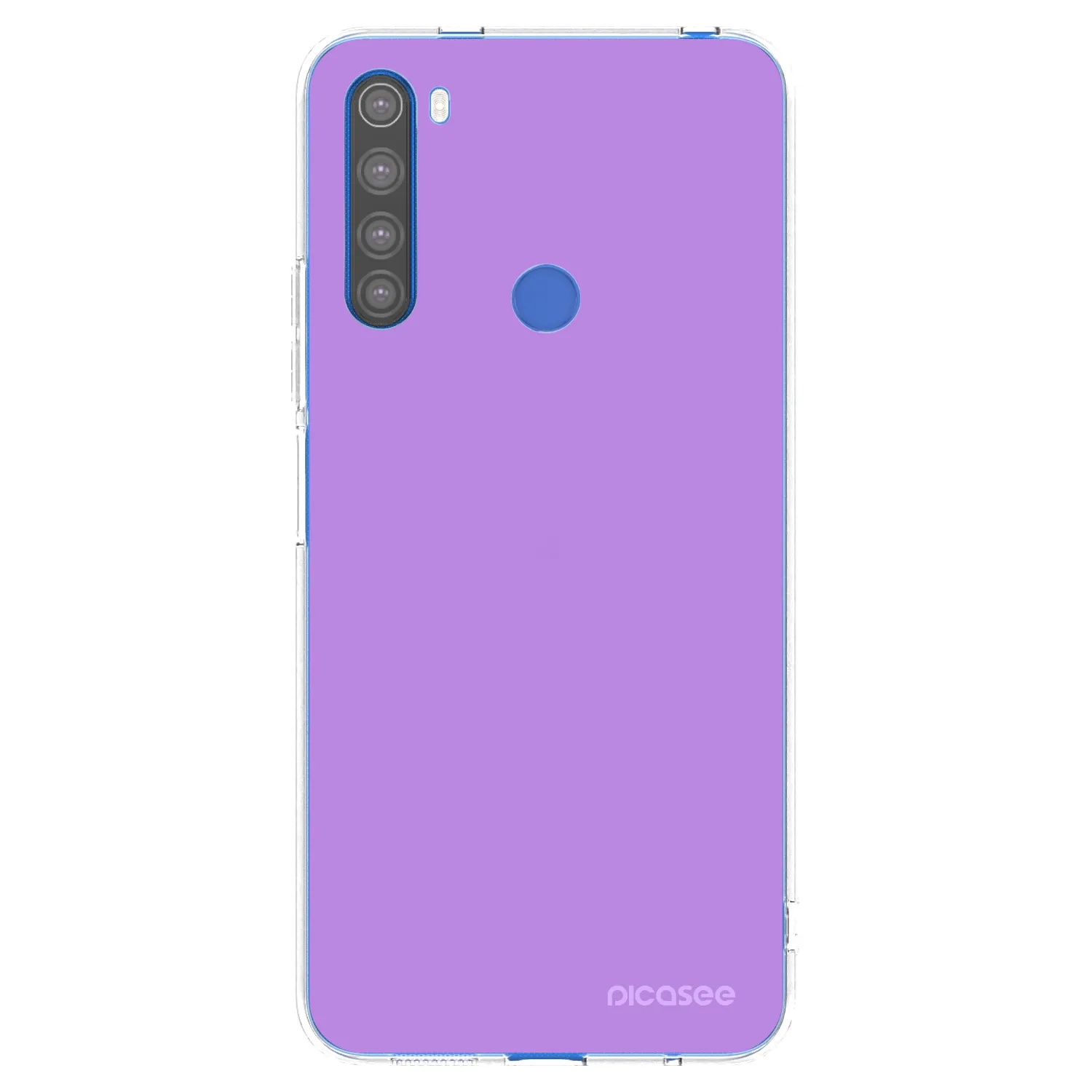 Picasee Xiaomi Redmi Note 8T Hülle - Transparentes Silikon - Mystic Melody