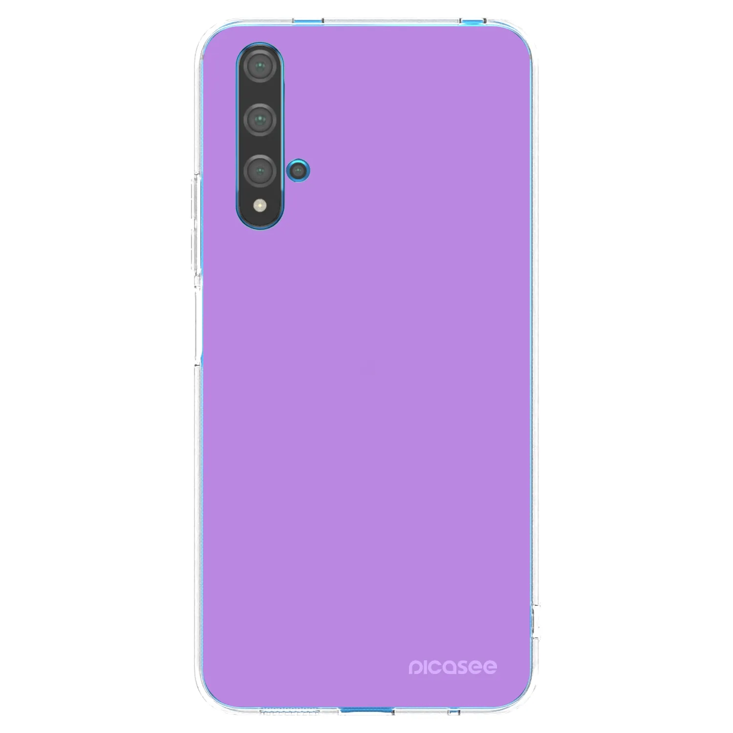 Picasee Huawei Nova 5T Hülle - Transparentes Silikon - Mystic Melody