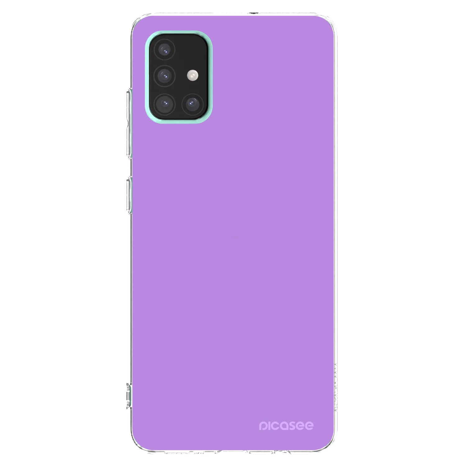 Picasee Samsung Galaxy A51 A515F Hülle - Transparentes Silikon - Mystic Melody