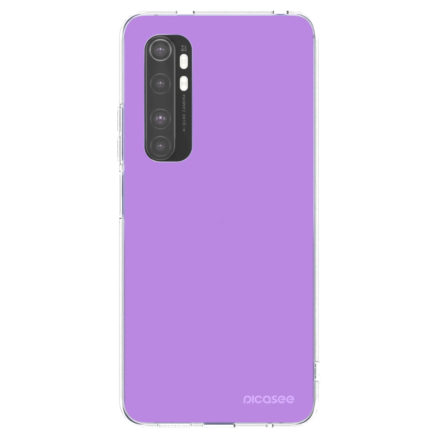 Picasee Xiaomi Mi Note 10 Lite Hülle - Transparentes Silikon - Mystic Melody