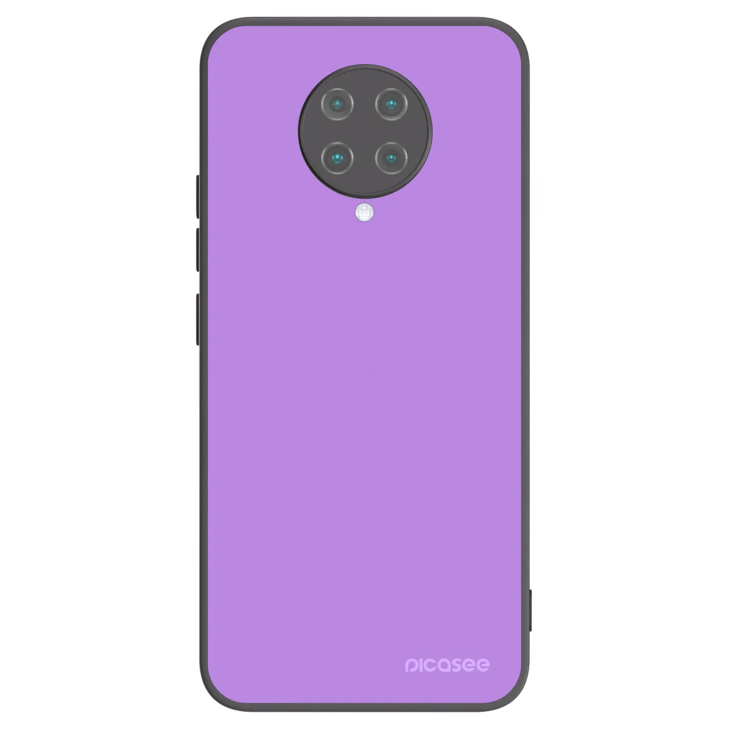 Picasee Xiaomi Poco F2 Pro Hülle - Schwarzes Silikon - Mystic Melody