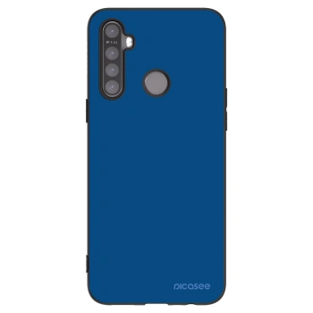 Picasee Realme 6i Hülle - Schwarzes Silikon - Navy Blue