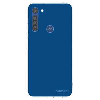 Hülle für Motorola Moto G8 - Navy Blue