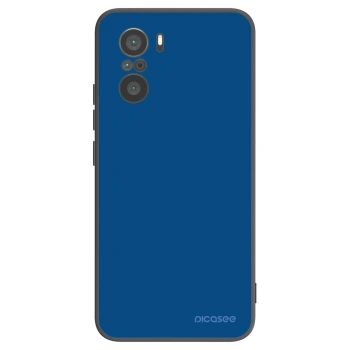 Picasee Xiaomi Poco F3 Hülle - Schwarzes Silikon - Navy Blue