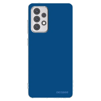 Picasee Samsung Galaxy A52s 5G A528B Hülle - Transparentes Silikon - Navy Blue