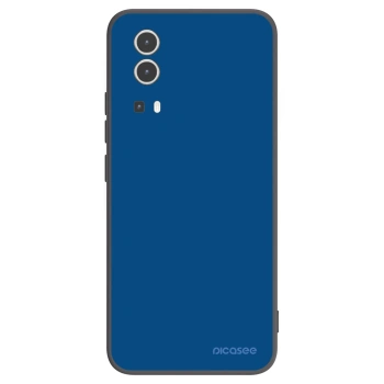 Picasee Vivo Y72 5G Hülle - Schwarzes Silikon - Navy Blue