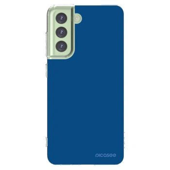 Picasee Samsung Galaxy S21 FE 5G Hülle - Transparentes Silikon - Navy Blue