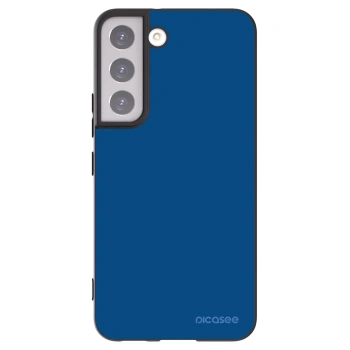 Picasee Samsung Galaxy S22 5G Hülle - Schwarzes Silikon - Navy Blue