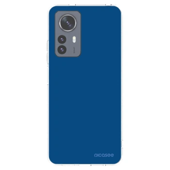 Picasee Xiaomi 12 Pro Hülle - Transparentes Silikon - Navy Blue