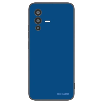 Picasee Vivo V23 5G Hülle - Schwarzes Silikon - Navy Blue