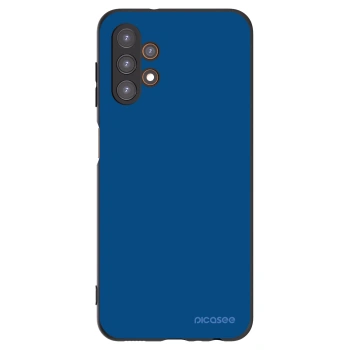 Picasee Samsung Galaxy A13 4G A135 Hülle - Schwarzes Silikon - Navy Blue