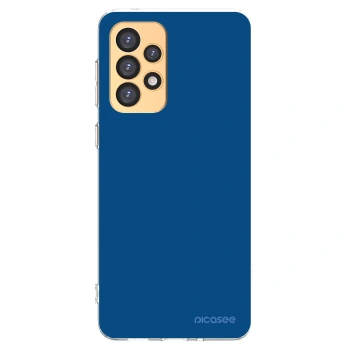 Picasee Samsung Galaxy A33 5G A336 Hülle - Transparentes Silikon - Navy Blue