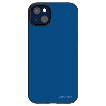Picasee Apple iPhone 14 Plus Hülle - Schwarzes Silikon - Navy Blue
