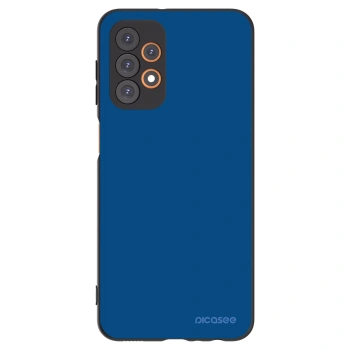 Picasee Samsung Galaxy A23 A235F 4G Hülle - Schwarzes Silikon - Navy Blue