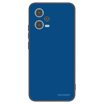Picasee Xiaomi Redmi Note 12 5G Hülle - Schwarzes Silikon - Navy Blue