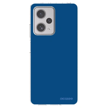 Picasee Xiaomi Redmi Note 12 Pro+ 5G Hülle - Transparentes Silikon - Navy Blue