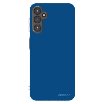 Picasee Samsung Galaxy A14 5G A146P Hülle - Transparentes Silikon - Navy Blue