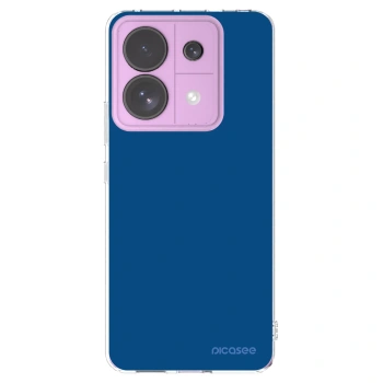 Picasee Xiaomi Redmi Note 13 Pro 5G Hülle - Transparentes Silikon - Navy Blue