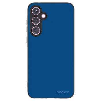 Picasee Samsung Galaxy A35 5G A356B Hülle - Schwarzes Silikon - Navy Blue
