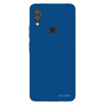 Picasee Xiaomi Redmi 7 Hülle - Transparentes Silikon - Navy Blue