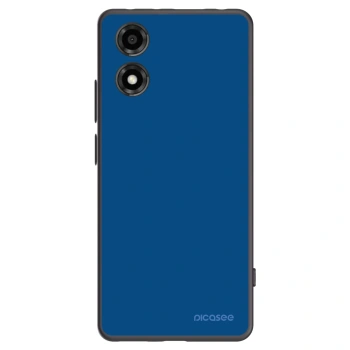Picasee Motorola Moto E14 Hülle - Schwarzes Silikon - Navy Blue