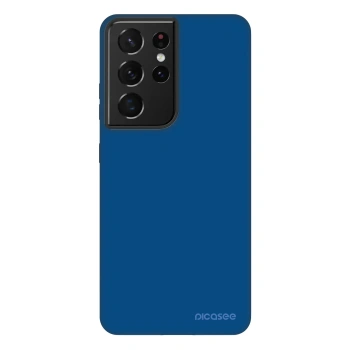 Picasee Fashion Case für Samsung Galaxy S21 Ultra 5G G998B - Navy Blue