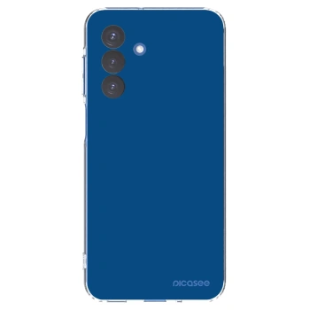 Picasee Samsung Galaxy A17 5G Hülle - Transparentes Silikon - Navy Blue