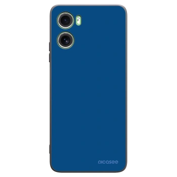 Picasee Motorola Moto G06 Hülle - Schwarzes Silikon - Navy Blue