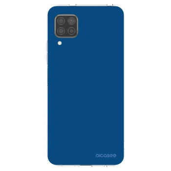 Picasee Huawei P40 Lite Hülle - Transparentes Silikon - Navy Blue