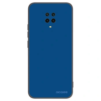 Picasee Xiaomi Redmi Note 9 Pro Hülle - Schwarzes Silikon - Navy Blue