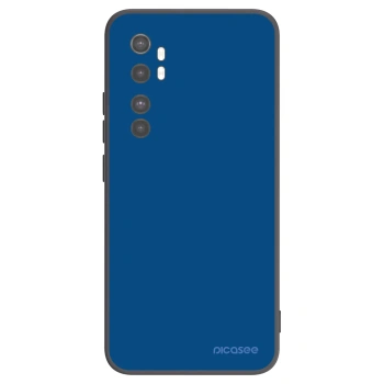 Picasee Xiaomi Mi Note 10 Lite Hülle - Schwarzes Silikon - Navy Blue