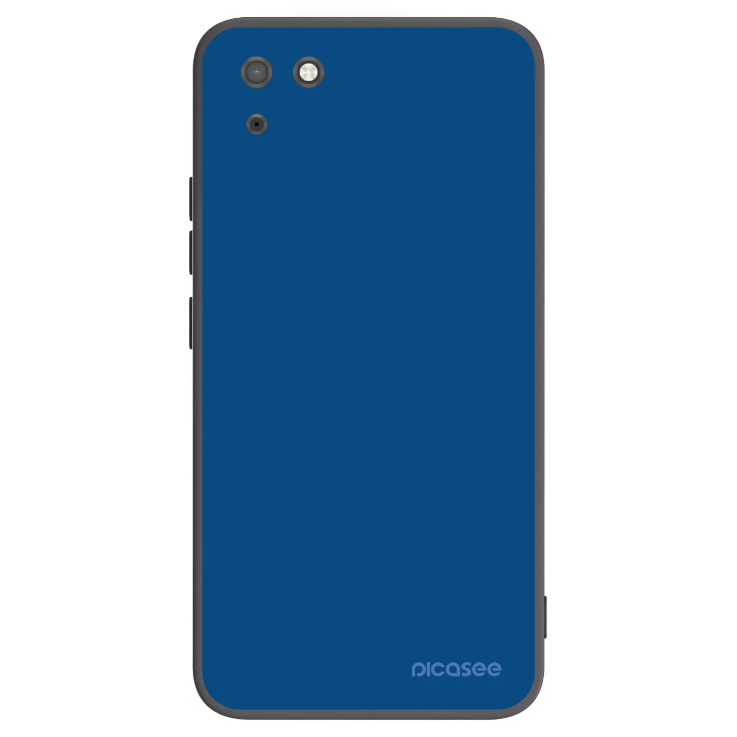 Picasee Huawei Y5P Hülle - Schwarzes Silikon - Navy Blue